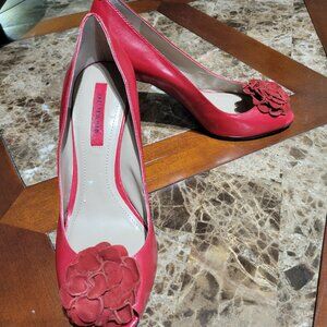 Jones New York Red peep toes Size 7